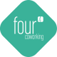 Logo de Four Coworking - Água Verde