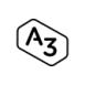 Logo de A3 - El Salvador